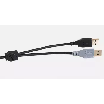 Näppäimistö Logickeyboard LKB-CBASE-A2PC-DE universaali USB QWERTZ saksa musta
