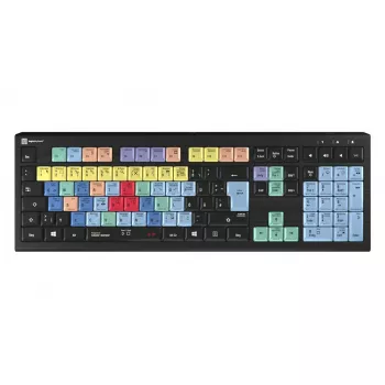 Näppäimistö Logickeyboard LKB-CBASE-A2PC-DE universaali USB QWERTZ saksa musta
