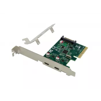 Conceptronic EMRICK 2-porttinen USB 3.2 Gen 2 Type-C PCIe-kortti