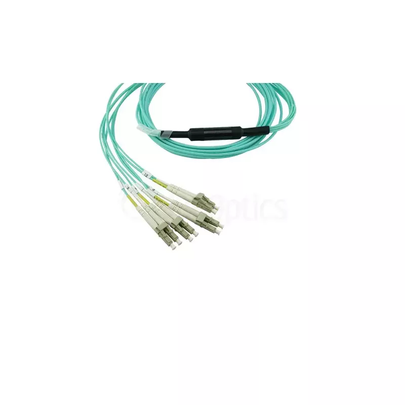 Kuitukaapeli BlueOptics CBL-MPO12-4LC-OM3-1M-BO MPO 4x LC/LC 1m