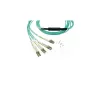 Kuitukaapeli BlueOptics CBL-MPO12-4LC-OM3-1M-BO MPO 4x LC/LC 1m
