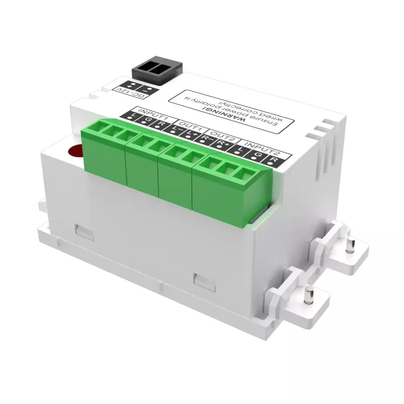 Äänenvahvistin Vision TC3-AMP 2.0 kanavaa kotikäyttöön valkoinen