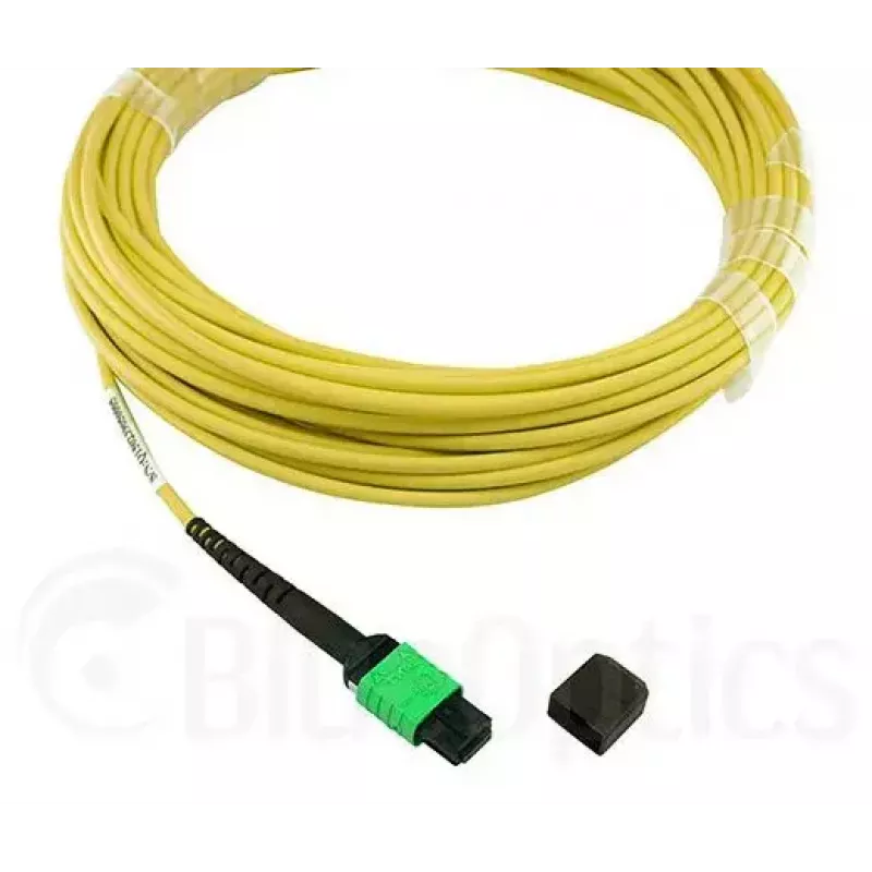 MPO-4xLC yksimuotopatchkaapeli BlueOptics CBL-MPO12-4LC-SMF-2M 2 m G.657.A1