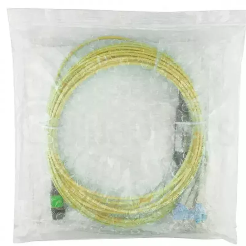 MPO-4xLC yksimuotopatchkaapeli BlueOptics CBL-MPO12-4LC-SMF-2M 2 m G.657.A1