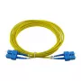 BlueOptics SFP3232BU1MK InfiniBand-kuituvalokaapeli 1 m SC keltainen