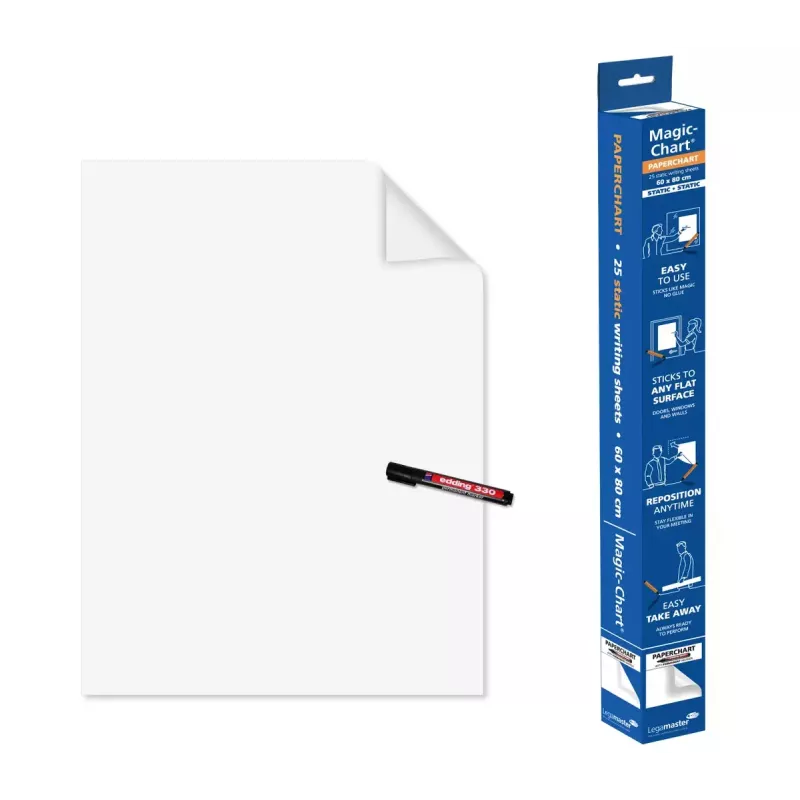 Paperchart-kalvo Legamaster Magic-Chart 60x80cm