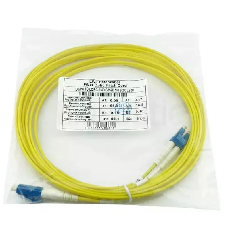 Kuituoptinen kaapeli BlueOptics SFP3131BU0.5MK 0,5 m LC OS2 9 µm