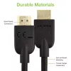 Techly ICOC HDMI2-4-030T HDMI-kaapeli 3 m HDMI tyyppi A (standardi) musta