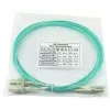 BlueOptics LC-SC monimuoto OM3 duplex-valokuitupatchkaapeli, LC-UPC/SC-UPC, 1 m, beige (Corning 055702K512000001M -yhteensopiva)