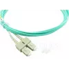 BlueOptics LC-SC monimuoto OM3 duplex-valokuitupatchkaapeli, LC-UPC/SC-UPC, 1 m, beige (Corning 055702K512000001M -yhteensopiva)