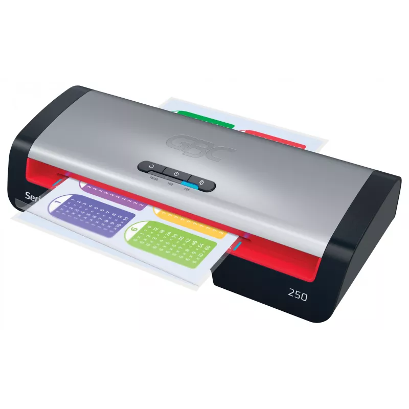 GBC 250 Office A4 laminointilaite, 24 cm, kuumalaminointilaite, 500 mm/min, 0,5 mm, A4, 100 µm