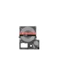 Tarrnauha Epson LK-4RBJ musta punainen lämpösiirto 1,2 cm