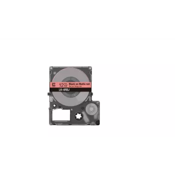 Tarrnauha Epson LK-4RBJ musta punainen lämpösiirto 1,2 cm