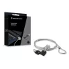 Conceptronic CNBSLOCK15 kaapelilukko hopea 1,5 m