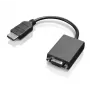 Näyttösovitin Lenovo 03X6574 – yhteensopiva sovitin Lenovo-laitteille, näyttöliitännän lisävaruste