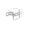 Techly ICA-PLB 344LTY TV-seinäteline 177,8 cm (70
