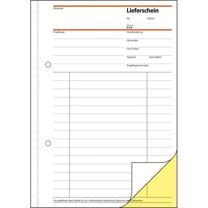 Liikelomake Sigel SD011