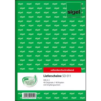 Liikelomake Sigel SD011