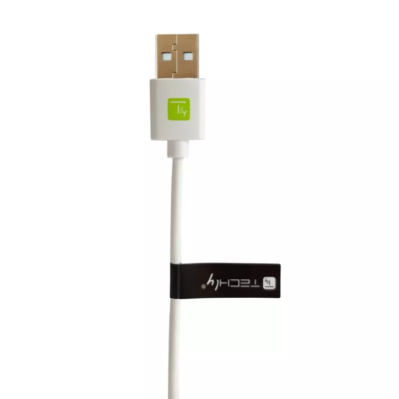 Techly ICOC MUSB20-CMAM10TW USB-kaapeli USB 2.0 1 m USB A USB C valkoinen
