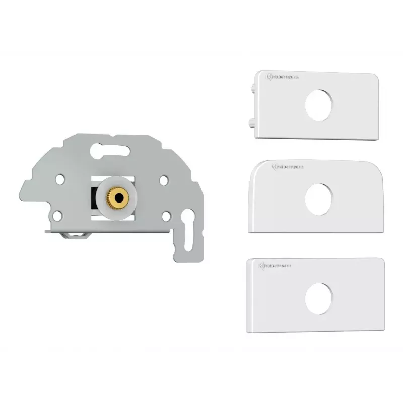 3,5 mm pistorasiaosa Kindermann 7456 000 511 valkoinen