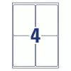 Itseliimautuvat tulostintarrat Avery L4774-8
