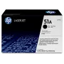 HP 51A musta alkuperäinen LaserJet-värikasetti, 6500 sivua, musta, 1 kpl