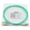 BlueOptics LC-SC multimode OM3 duplex valokuitu-patch-kaapeli, LC-UPC/SC-UPC, 2 m, beige (Corning 055702K512000002M -yhteensopiva)