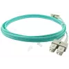 BlueOptics LC-SC multimode OM3 duplex valokuitu-patch-kaapeli, LC-UPC/SC-UPC, 2 m, beige (Corning 055702K512000002M -yhteensopiva)