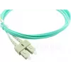 BlueOptics LC-SC multimode OM3 duplex valokuitu-patch-kaapeli, LC-UPC/SC-UPC, 2 m, beige (Corning 055702K512000002M -yhteensopiva)