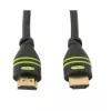 Techly 1m High Speed HDMI -kaapeli Ethernetillä A/A M/M musta ICOC HDMI-4-010