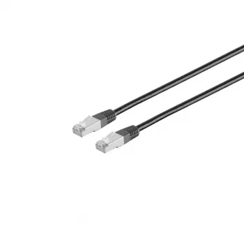 Verkkokaapeli S/CONN 75225-S 15m Cat5e SF/UTP RJ-45 musta