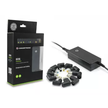 Conceptronic yleinen kannettavan tietokoneen adapteri 65W