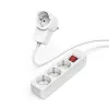 Hama 00223081 virtajakaja 1,4 m 3 AC-lähtöä sisäkäyttöön valkoinen