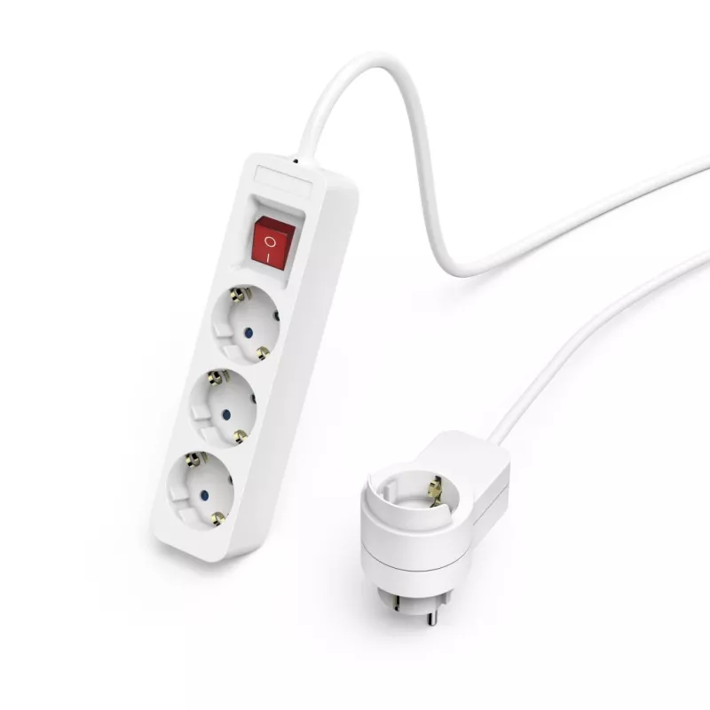Hama 00223081 virtajakaja 1,4 m 3 AC-lähtöä sisäkäyttöön valkoinen