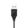 Hama HS-USB300 PC Office -kuulokemikrofoni, langallinen, USB, musta