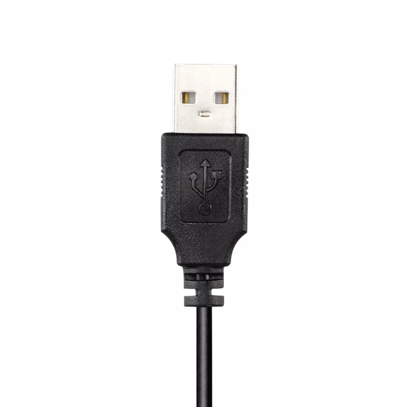 Hama HS-USB300 PC Office -kuulokemikrofoni, langallinen, USB, musta