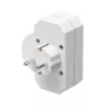 Hama 00223217 verkkopistokeadapteri valkoinen