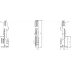 Sähköliitin Siemens 6ES7193-6BP00-0BA1, monivärinen, 49 g, 1 kpl