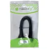 Techly USB 2.0 -kaapeli A-uros / B-uros kulma 3 m ICOC U-AB-30-ANG