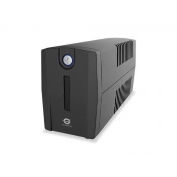 Conceptronic ZEUS02G 850VA 480W UPS, 2 UK-pistorasiaa, HID-USB, RJ45 tulo/lähtö, AVR