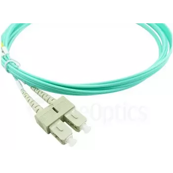 BlueOptics LC-SC multimode OM3 duplex valokuitu-patch-kaapeli, LC-UPC/SC-UPC, 3 m, beige (Corning 055702T512000003M -yhteensopiva)