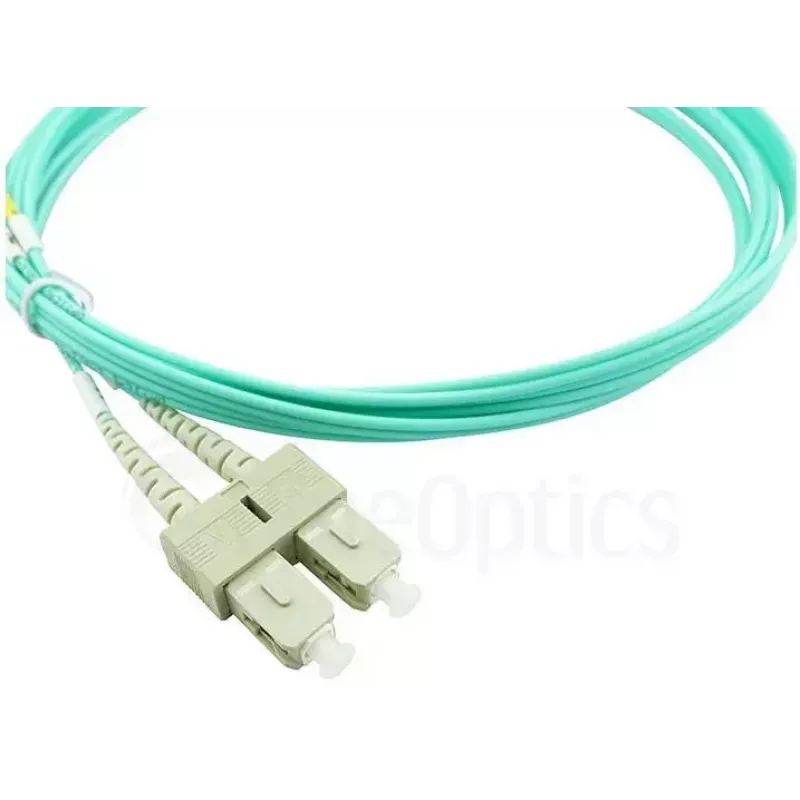 BlueOptics LC-SC multimode OM3 duplex valokuitu-patch-kaapeli, LC-UPC/SC-UPC, 3 m, beige (Corning 055702T512000003M -yhteensopiva)