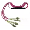 BlueOptics EMC CBL-MPO12-4LC-OM4-2M kuituoptinen kaapeli MPO 4x LC 2 m