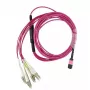 BlueOptics EMC CBL-MPO12-4LC-OM4-2M kuituoptinen kaapeli MPO 4x LC 2 m