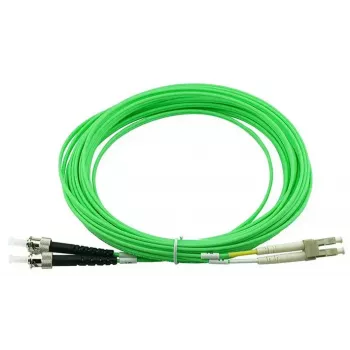Kuituoptinen kaapeli BlueOptics SFP3133GU2MK LC ST OM5 2 m limetti