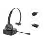 Conceptronic POLONA langaton Bluetooth-headset lataustelineellä ja Bluetooth-USB-audioadapterilla