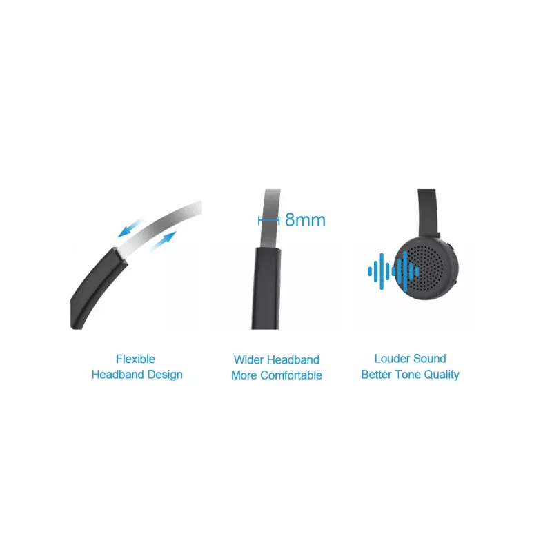 Conceptronic POLONA langaton Bluetooth-headset lataustelineellä ja Bluetooth-USB-audioadapterilla