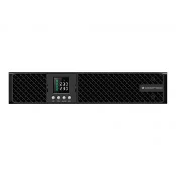 Conceptronic ZEUS51E1K 1000VA 1000W online-UPS, IEC, kaksoismuunnin (online), 1 kVA, 1000 W, sini, 220 V, 240 V