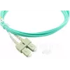 BlueOptics LC-SC multimode OM3 duplex valokuitu-patch-kaapeli, LC-UPC/SC-UPC, 5 m, beige (Corning 055702K512000005M -yhteensopiva)