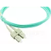 BlueOptics LC-SC multimode OM3 duplex valokuitu-patch-kaapeli, LC-UPC/SC-UPC, 5 m, beige (Corning 055702K512000005M -yhteensopiva)